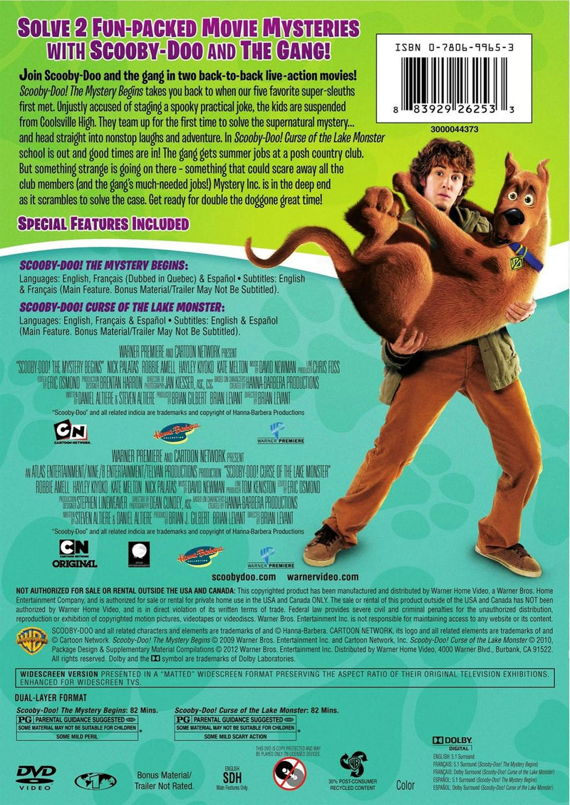Scooby-Doo Mystery Double Feature (DVD Double Feature) [DVD]