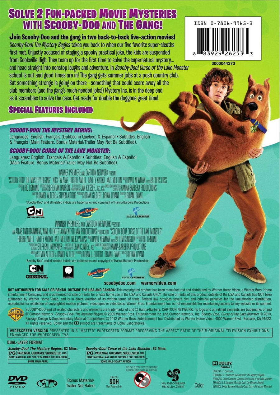 Scooby-Doo Mystery Double Feature (DVD Double Feature) [DVD]
