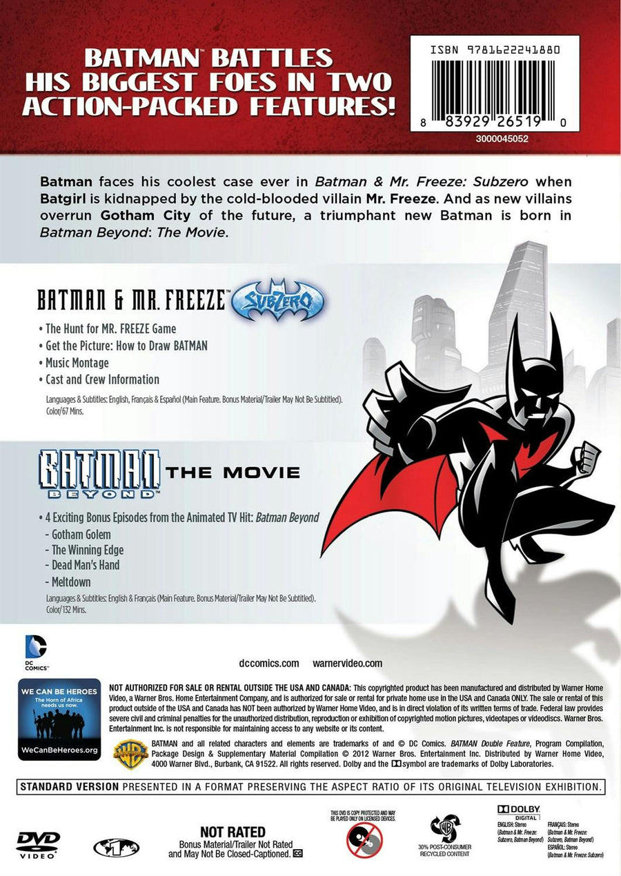 Batman Double Feature (DVD Double Feature) [DVD]