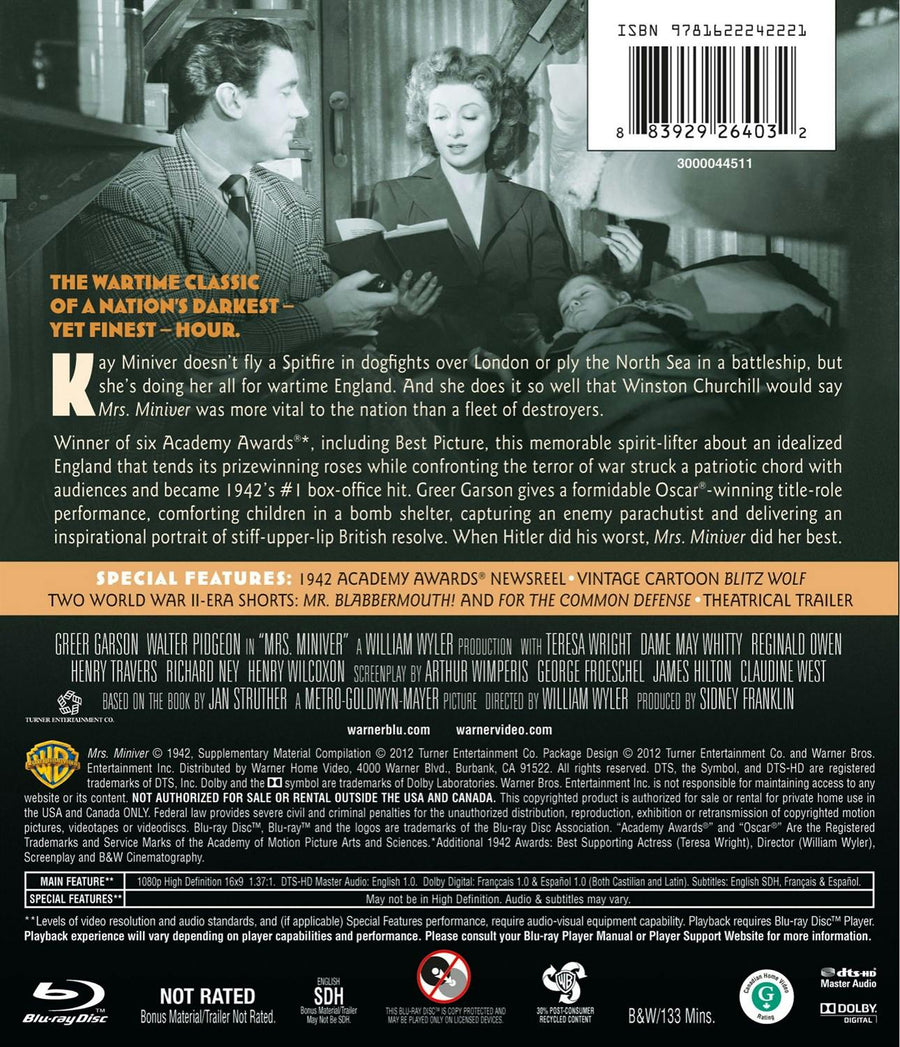 Mrs. Miniver [Blu-ray]