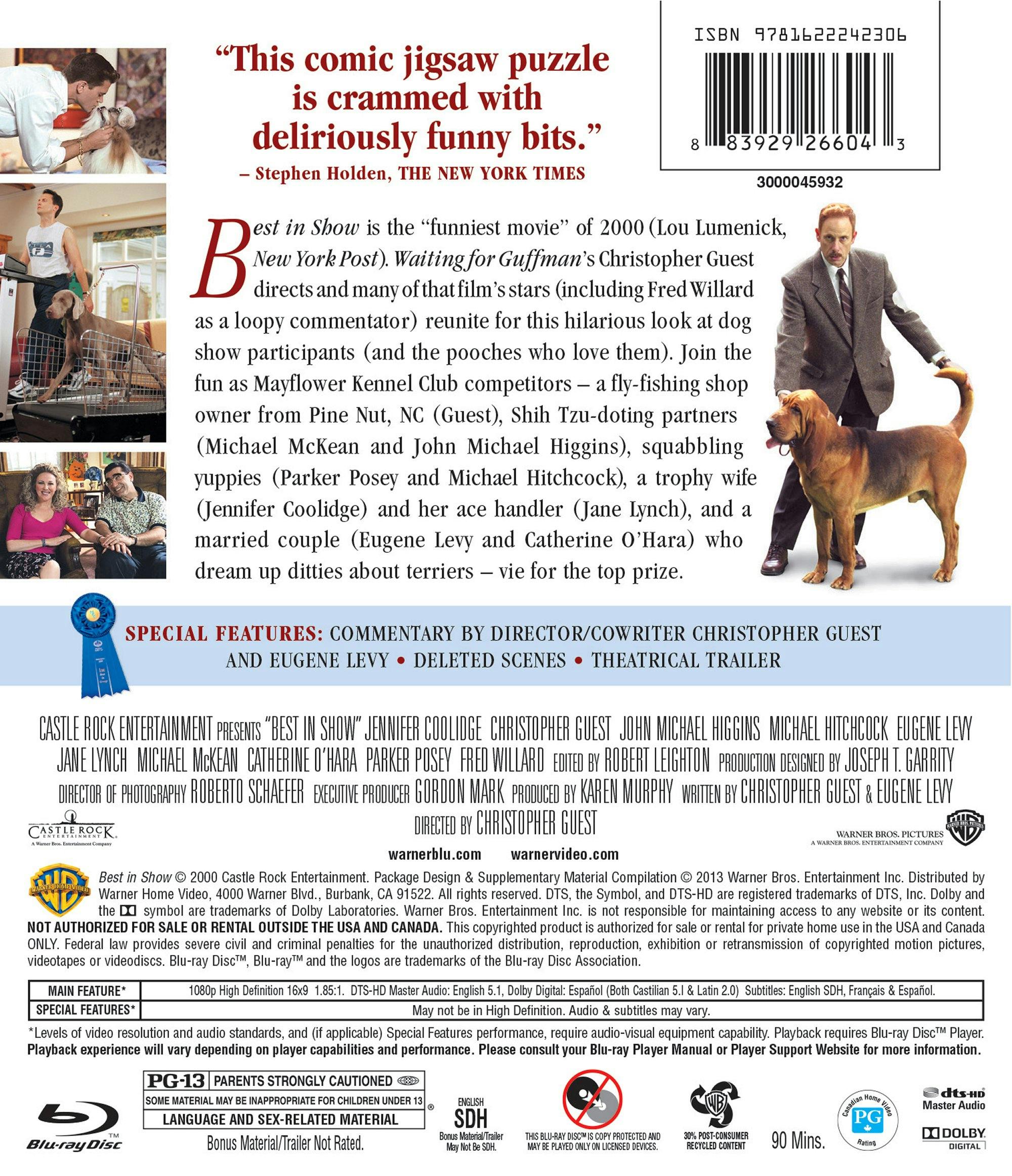 (未使用･未開封品)Best in Show [Blu-ray] Amazon.com: Best in Show (BD) [Blu-ray] : Jennifer Coolidge