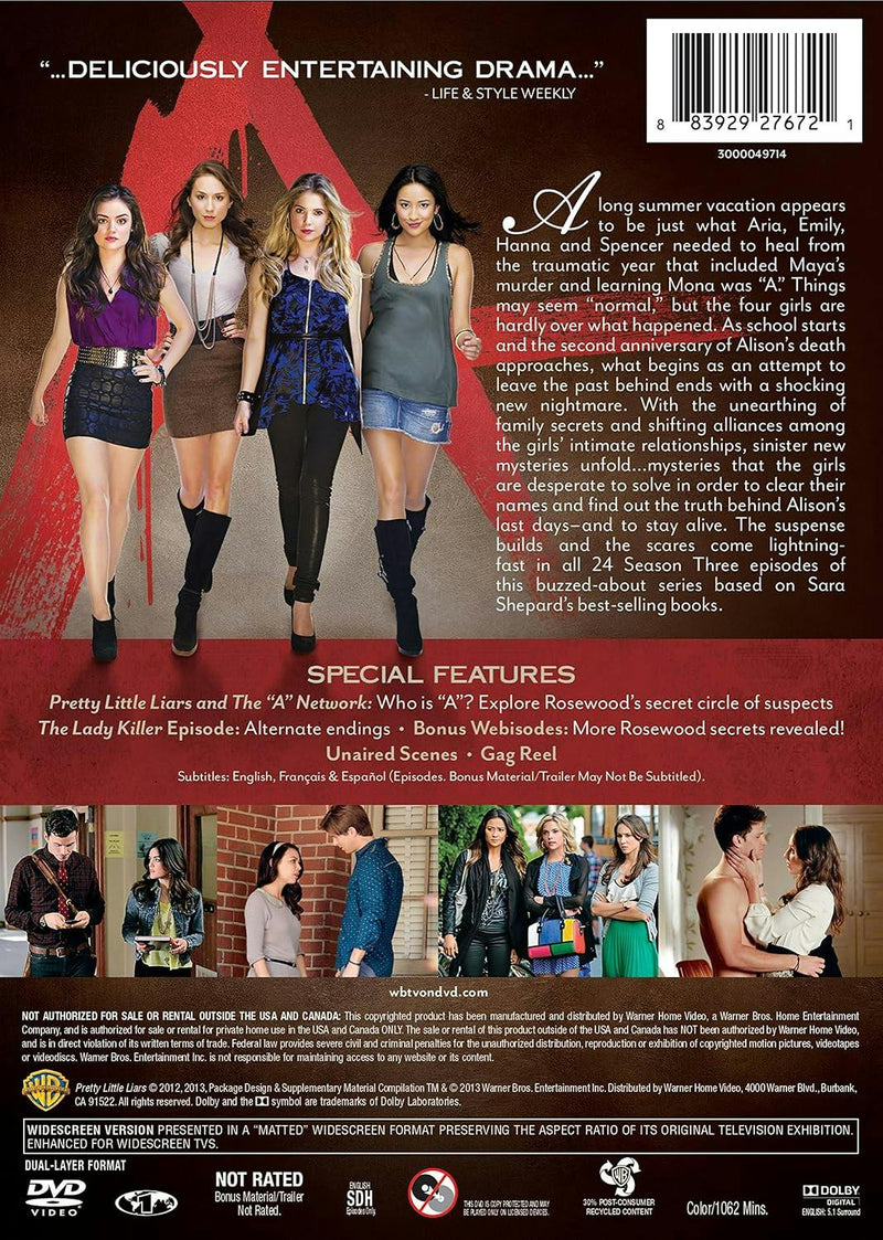 Pretty Little Liars: The Complete Third Season [DVD]