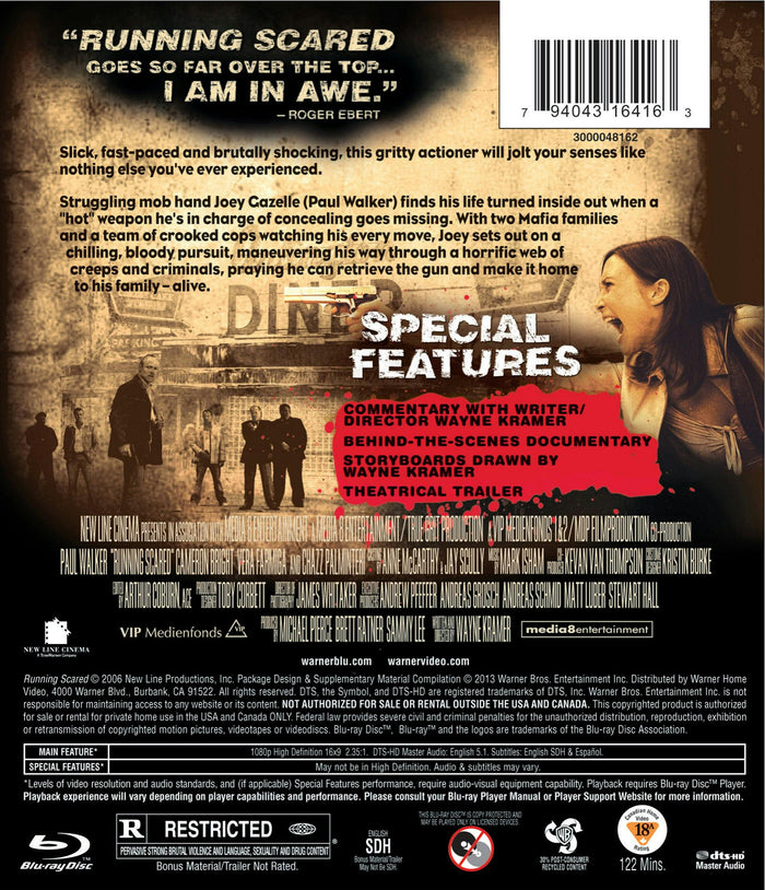 Running Scared [Blu-ray]