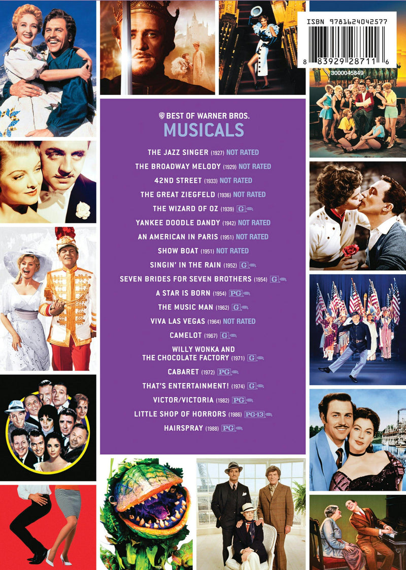 Best of Warner Bros.: 20 Film Collection Musicals [DVD]
