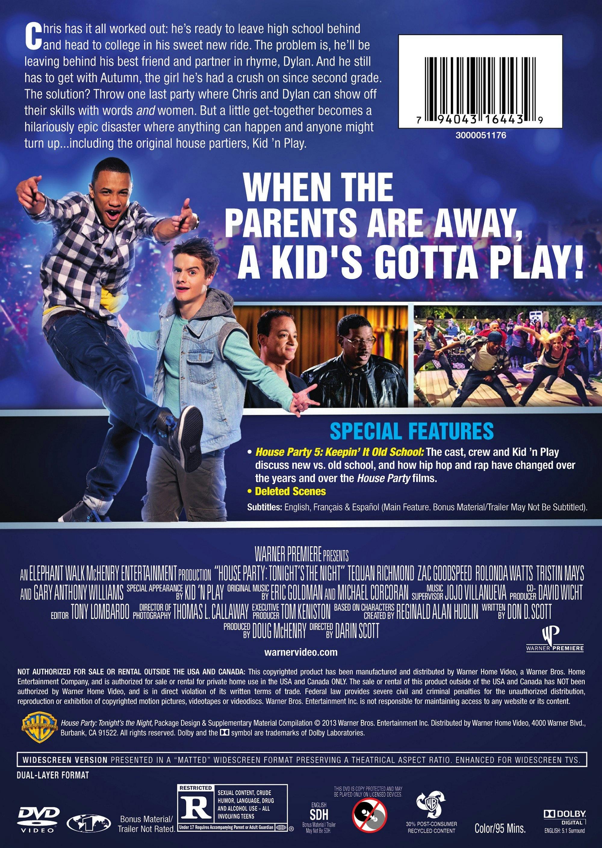 House Party: Tonight's the Night [DVD] – GRUV Entertainment