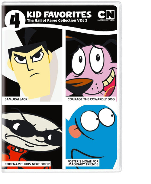 4 Kid Favorites Cartoon Network: Hall of Fame Vol. 2 [DVD]