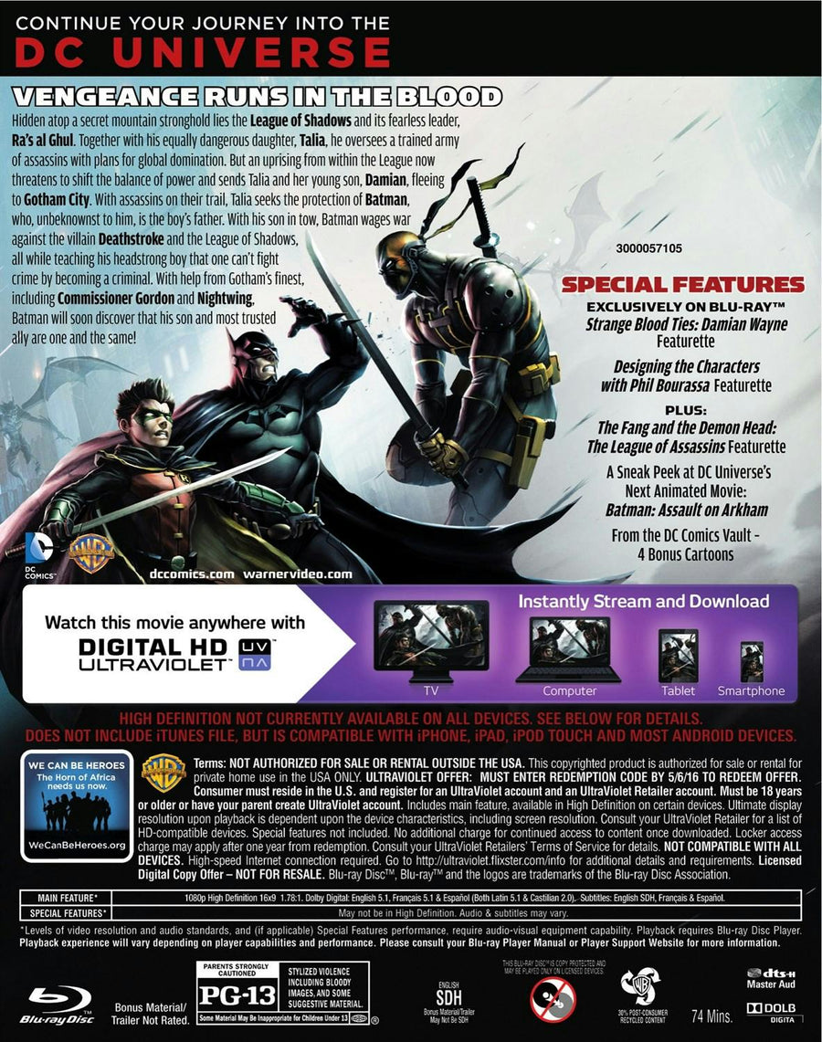 DCU: Son of Batman [Blu-ray]