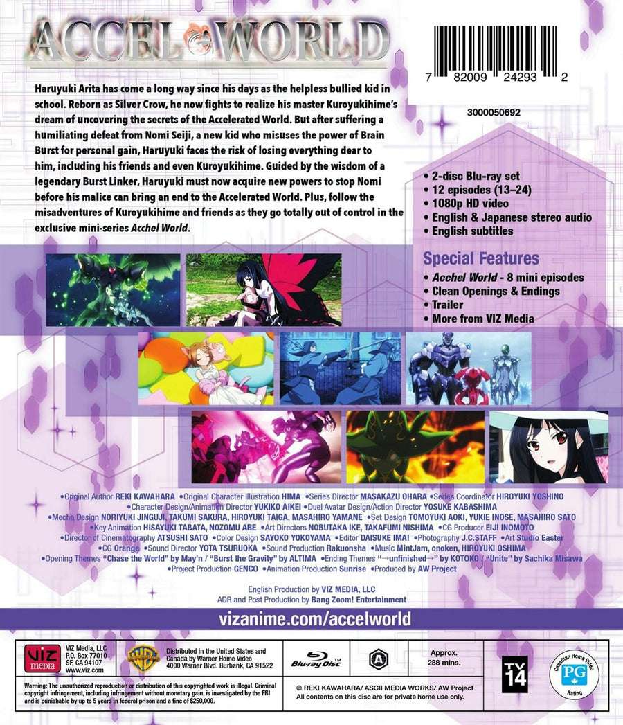 Accel World: Part 2 [Blu-ray]