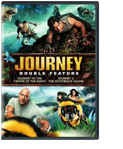 Journey to the Center of the Earth/Journey 2 Mysterious Island (DVD Double Feature) [DVD]