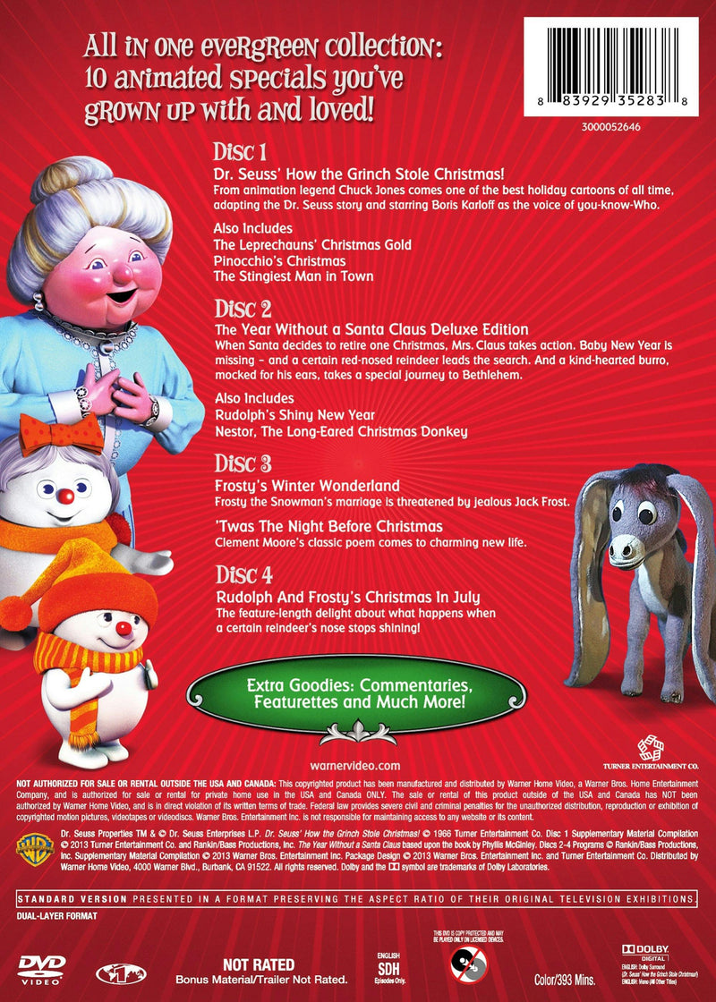 Classic Christmas Favourites (Box Set) [DVD]