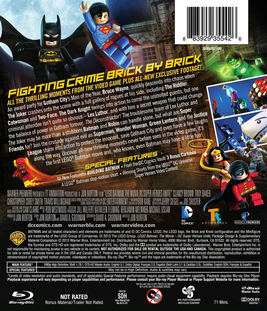 LEGO Batman: The Movie DC Superheroes Unite [Blu-ray]
