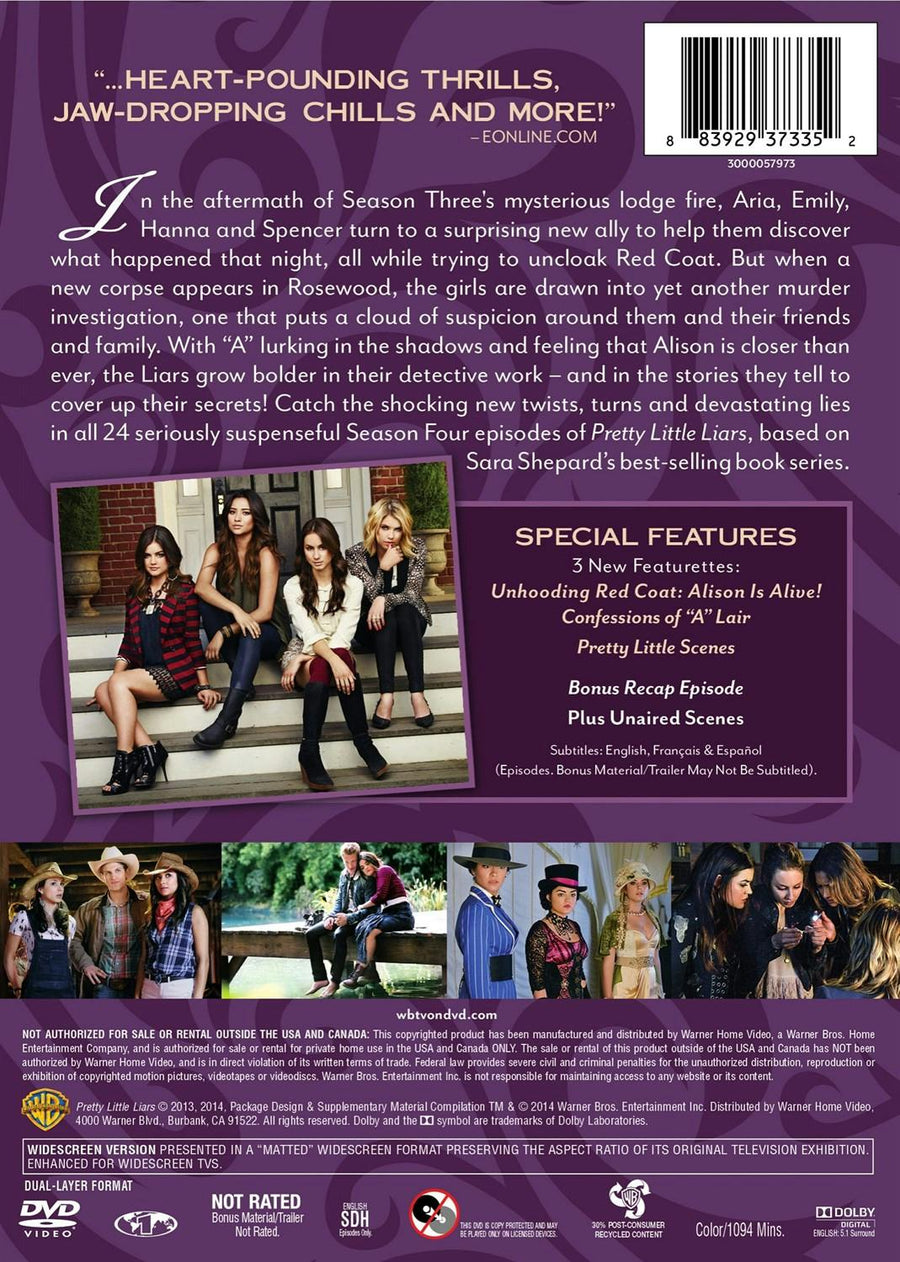 Pretty Little Liars: The Complete Fourth Season [DVD]