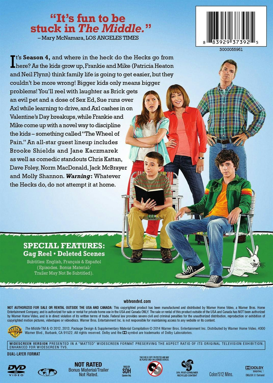 The Middle: The Complete Fourth Season [DVD]