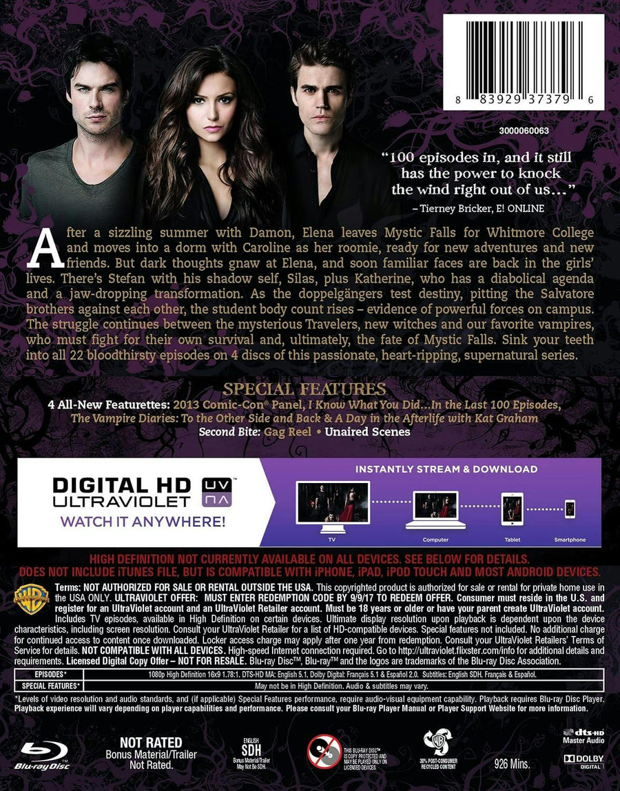 The Vampire Diaries: Season 5 (Blu-ray + DVD + Digital HD) [Blu-ray]