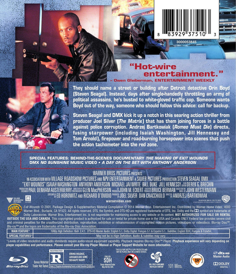 Exit Wounds [Blu-ray]