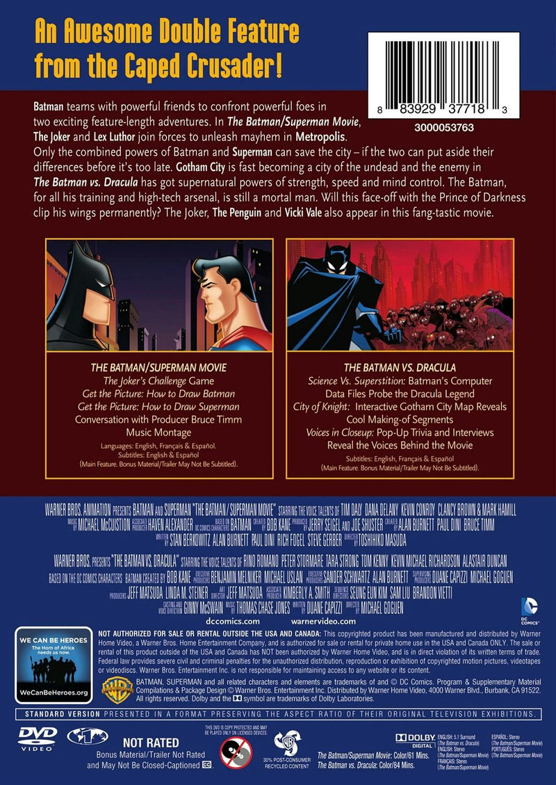 The Batman: Double Feature (DVD Double Feature) [DVD]