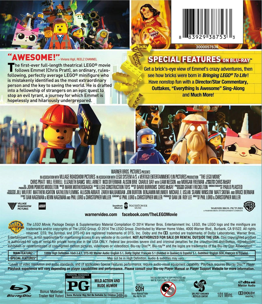 The LEGO Movie [Blu-ray]