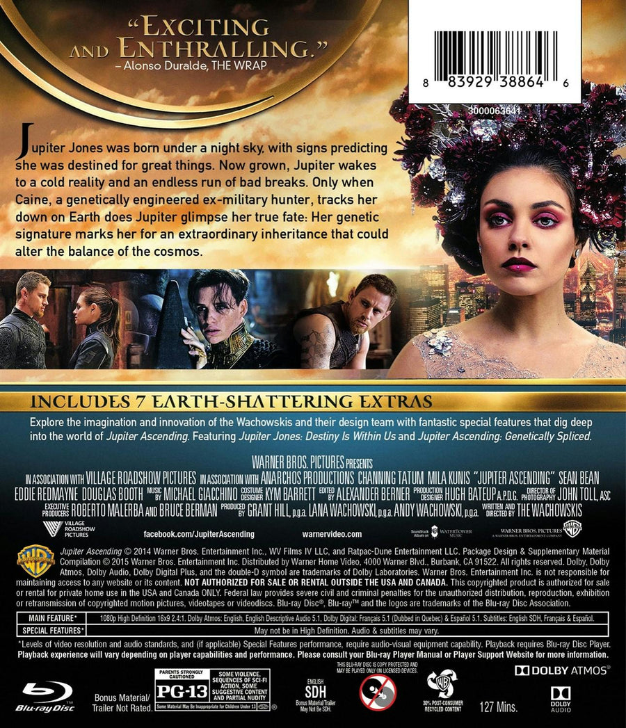 Jupiter Ascending [Blu-ray]