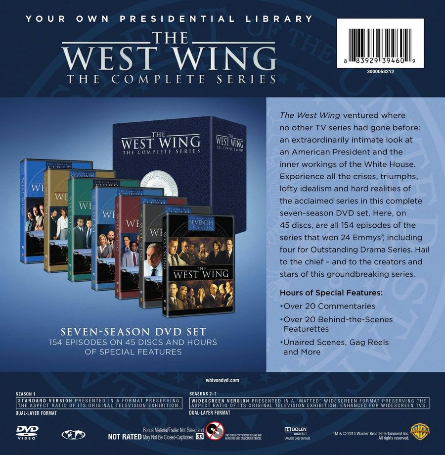 West Wing: The Complete Series Collection (DVD New Box Art) [DVD]