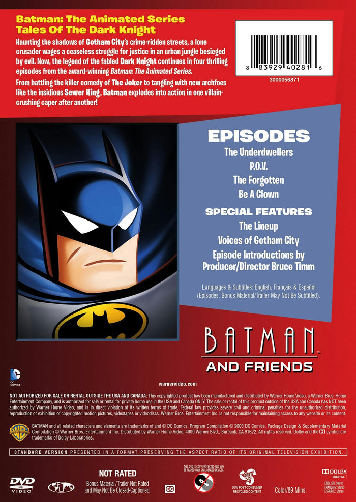 Batman and Friends [DVD]