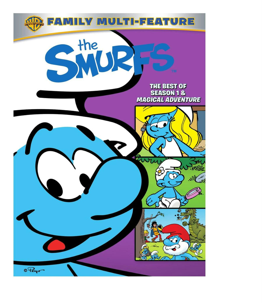The Smurfs: Season 1 - Vol 1 & 2/The Smurfs: A Magical Adventure (Box Set) [DVD]