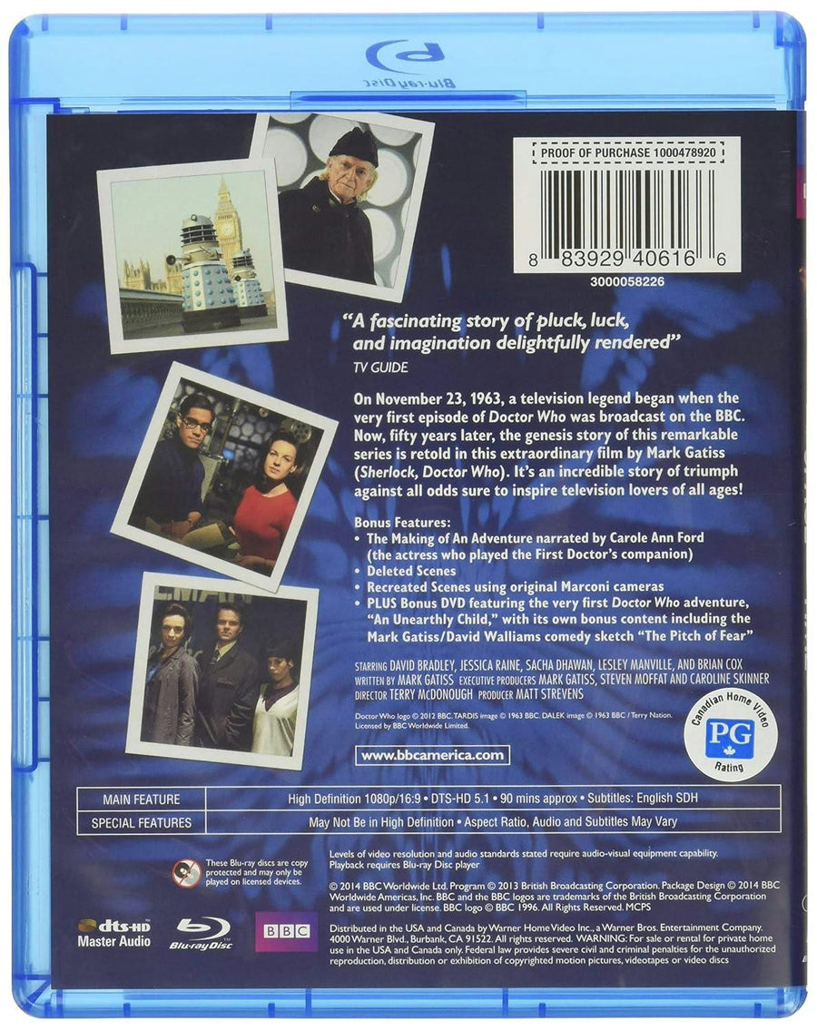 Doctor Who: An Adventure in Space and Time (Blu-ray + DVD) [Blu-ray]