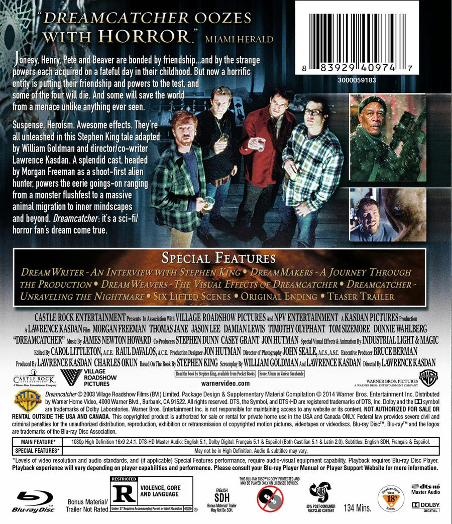 Dreamcatcher [Blu-ray]
