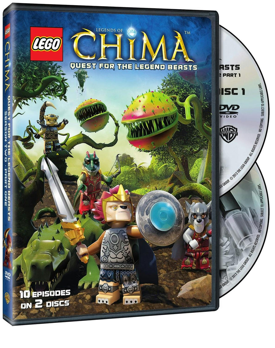 LEGO Legends of Chima: Quest for the Legend Beasts Season 2 Part 1 [DVD]