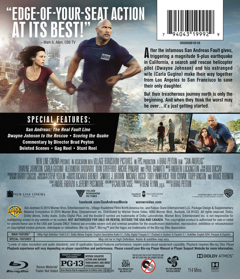 San Andreas [Blu-ray]