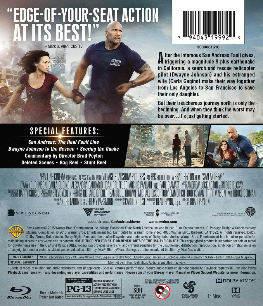 San Andreas [Blu-ray]