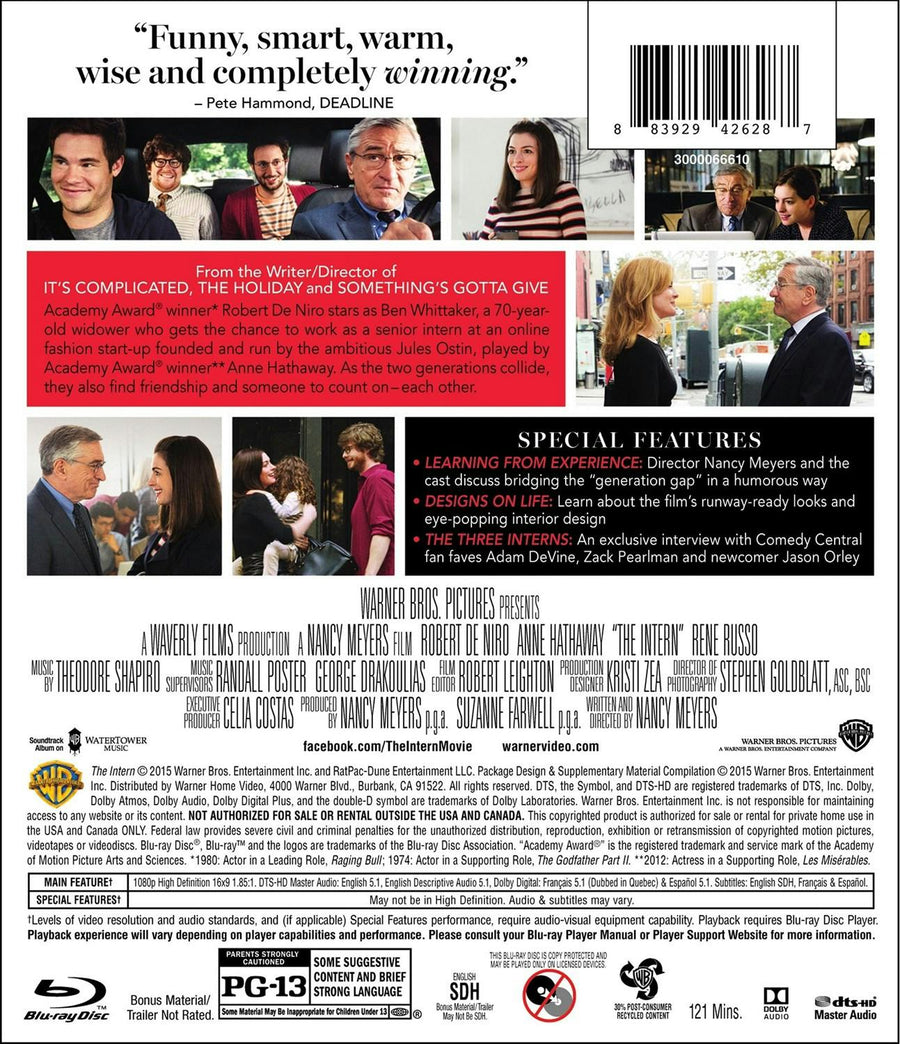 The Intern [Blu-ray]