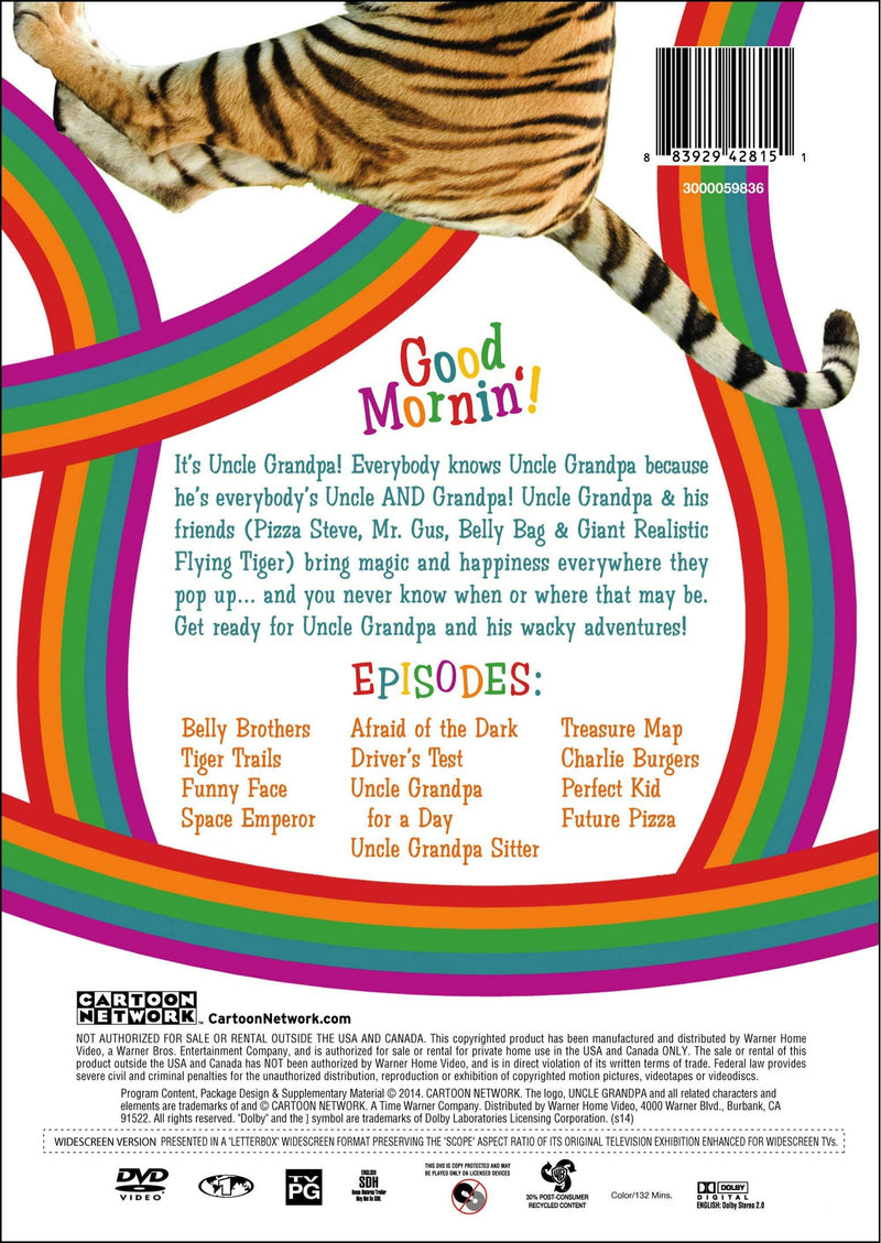 Cartoon Network: Uncle Grandpa - Tiger Trails (Volume 1) [DVD]