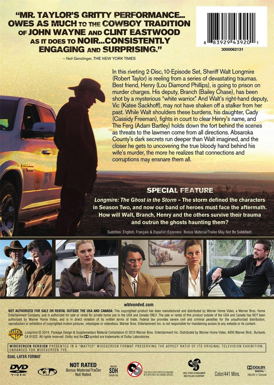 Longmire: The Complete Third Season [DVD]