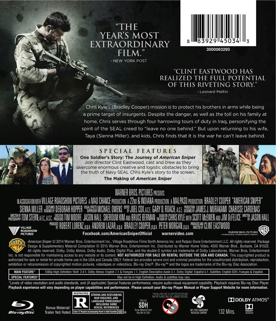 American Sniper [Blu-ray]