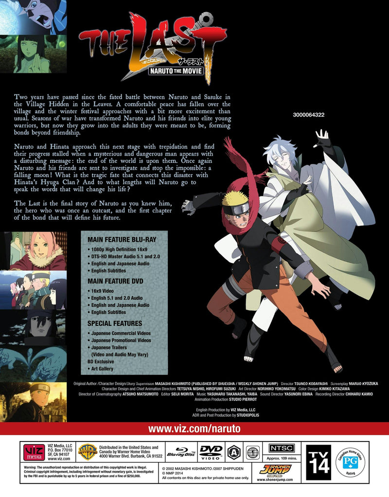 Naruto the Movie: The Last (Blu-ray + DVD) [Blu-ray]
