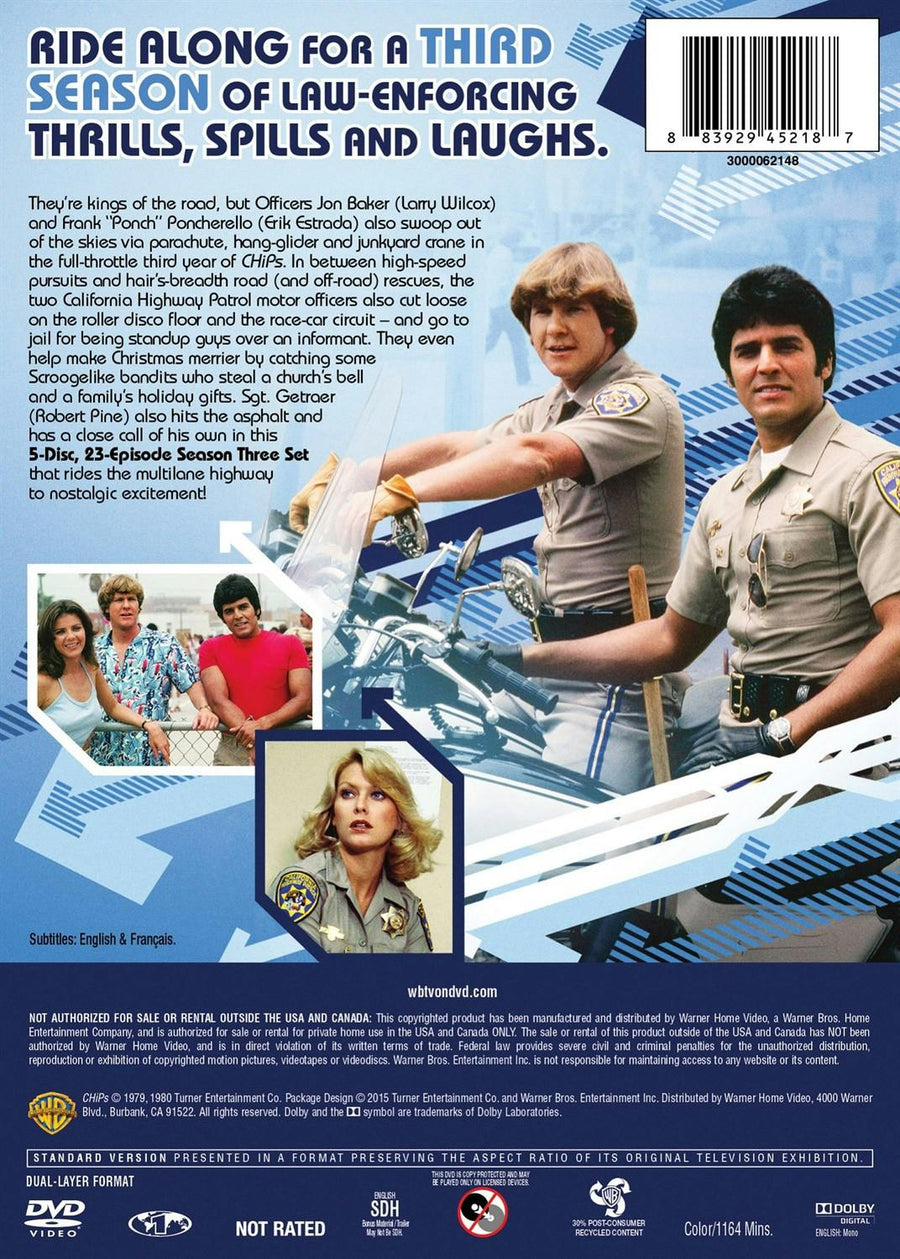 CHiPs: The Complete Third Season [DVD]