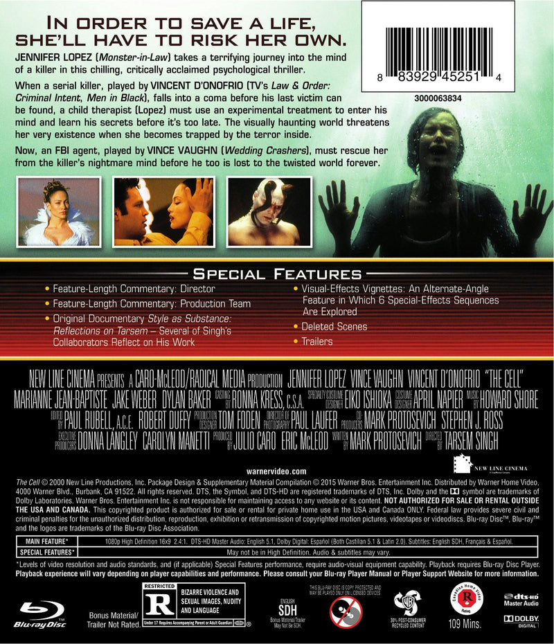 The Cell [Blu-ray]