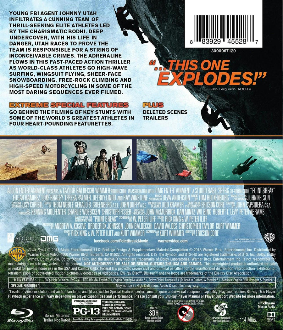 Point Break (Blu-ray) [Blu-ray]