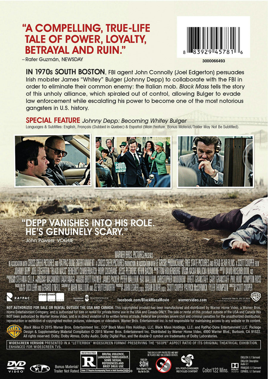 Black Mass [DVD]