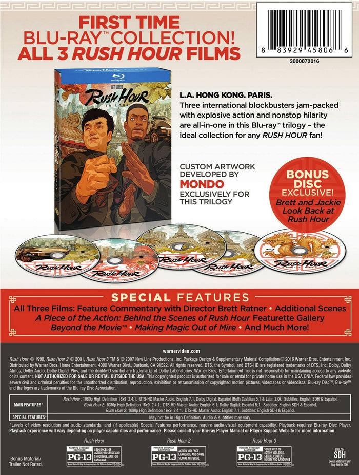 Rush Hour 3-Pack [Blu-ray]