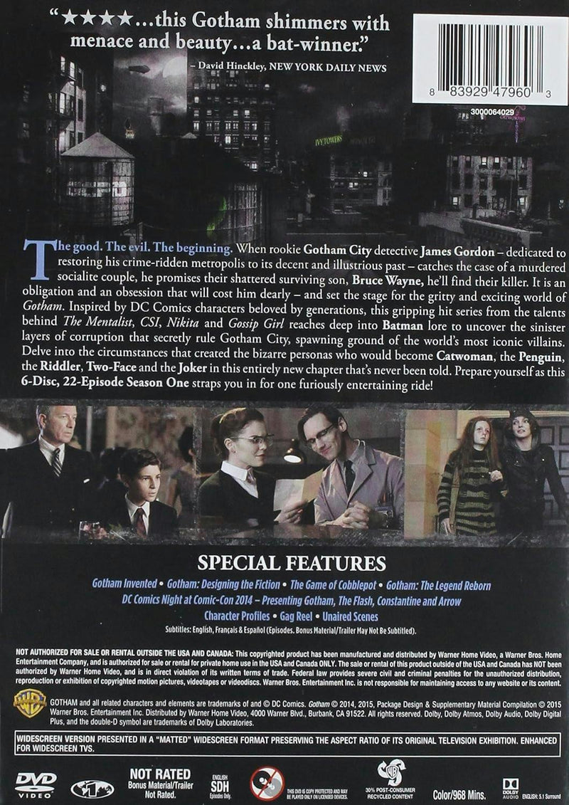 Gotham: The Complete First Season [DVD]