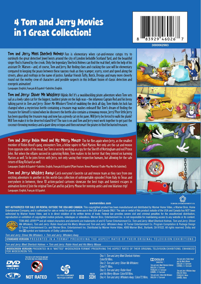 4 Kids Favorites: Tom & Jerry [DVD]