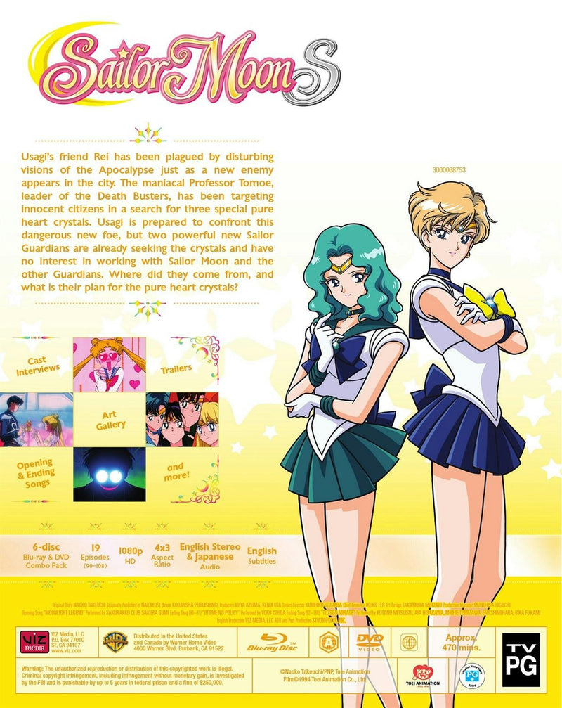 Sailor Moon S: Season 3 Part 1 Standard Ed [Blu-ray]