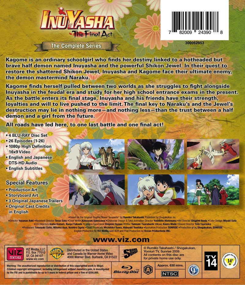 Inuyasha Final Act: The Complete Series [Blu-ray]