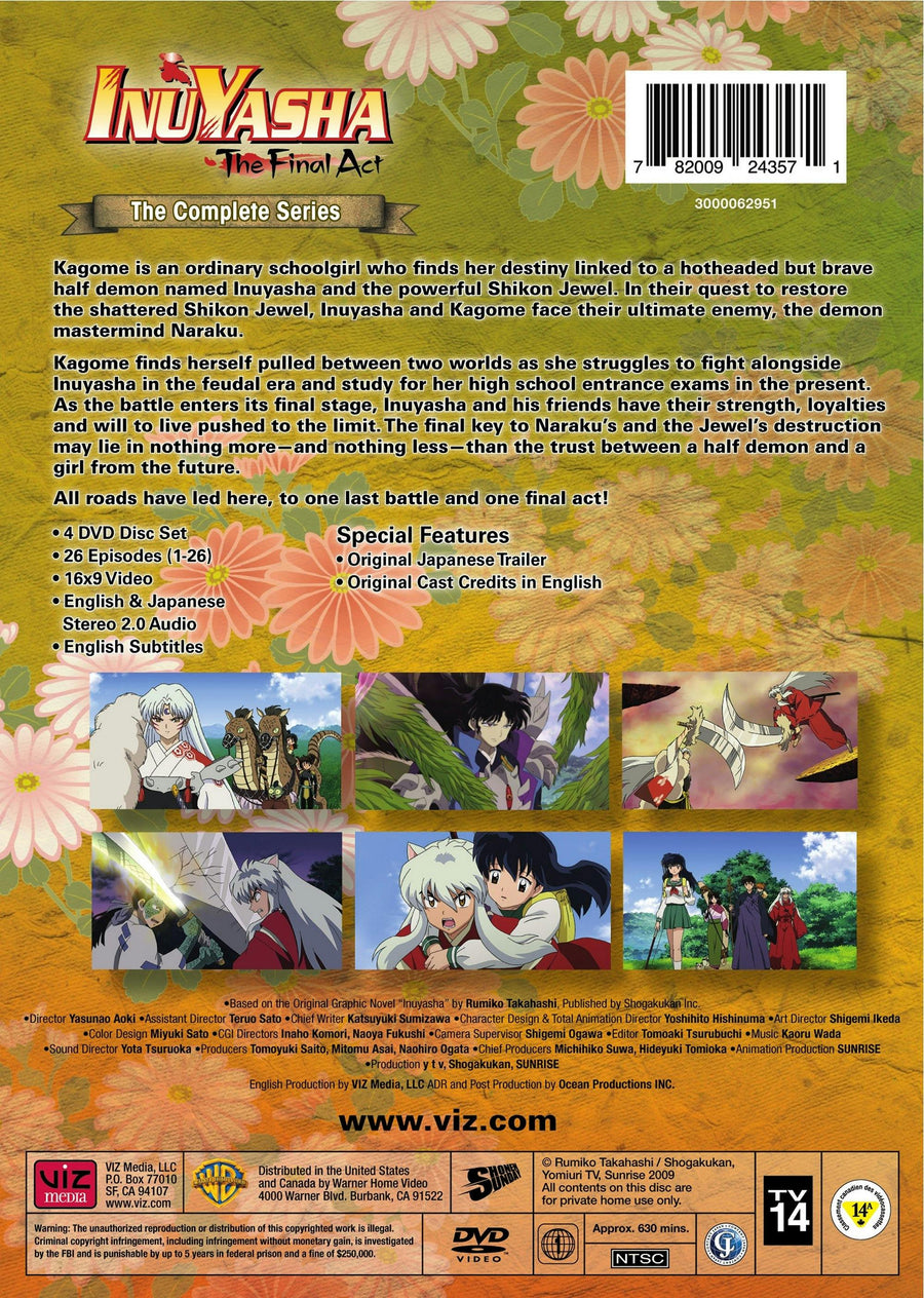 Inuyasha: The Final Act - The Complete Series (Box Set) [DVD]