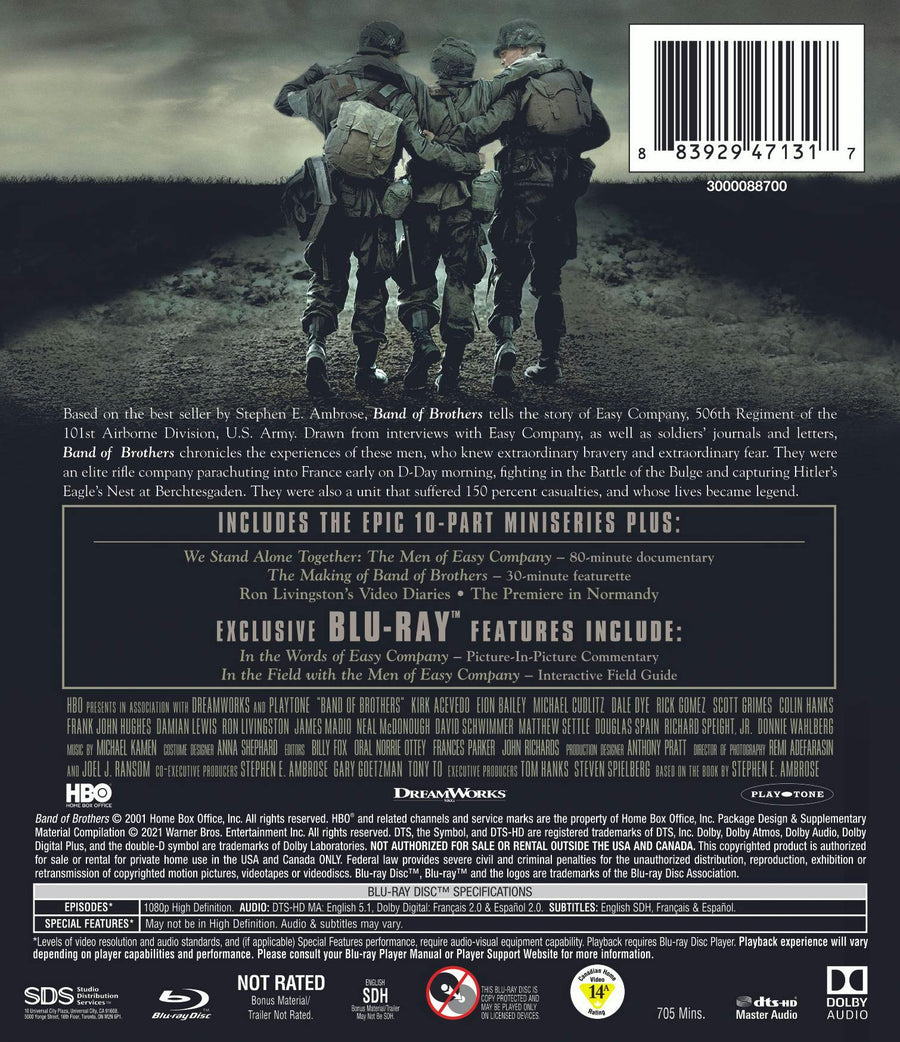 Band of Brothers (Box Set) [Blu-ray]
