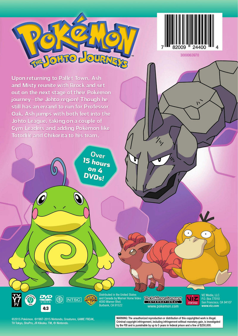 Pokemon Johto Journeys: The Complete Collection [DVD]