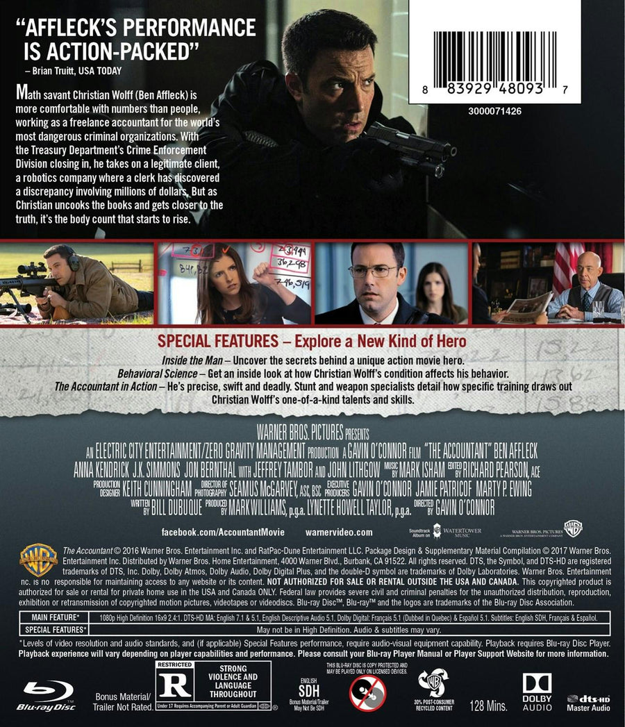 The Accountant [Blu-ray]