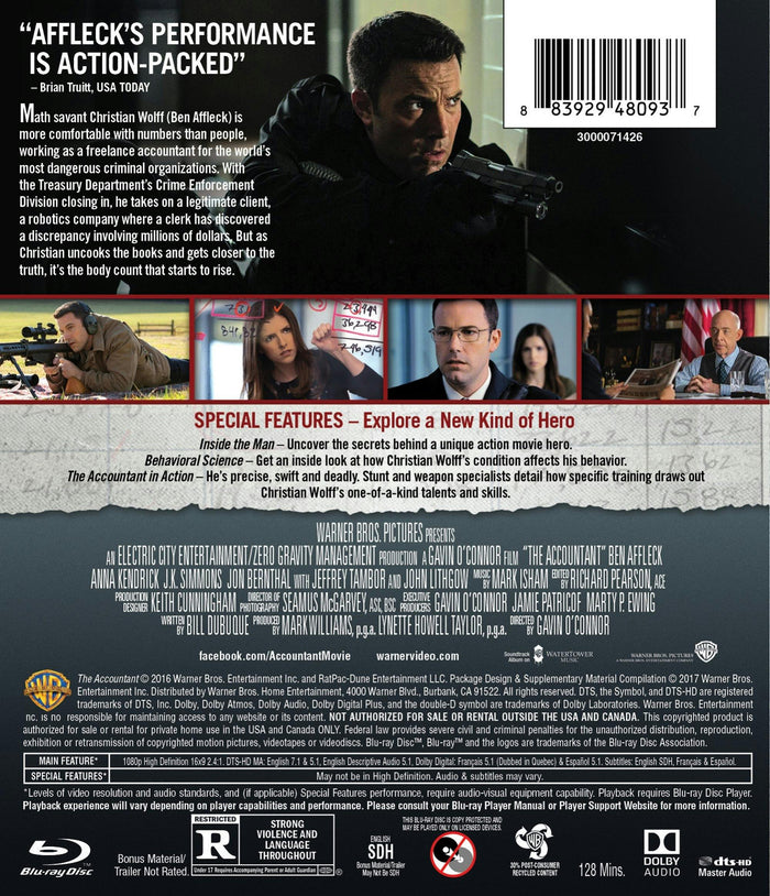 The Accountant [Blu-ray]