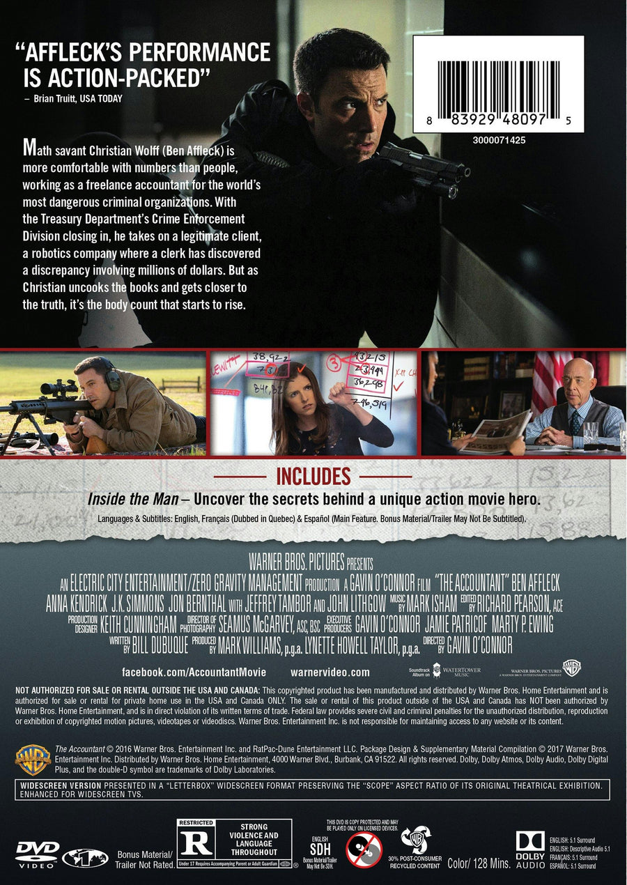 The Accountant [DVD]